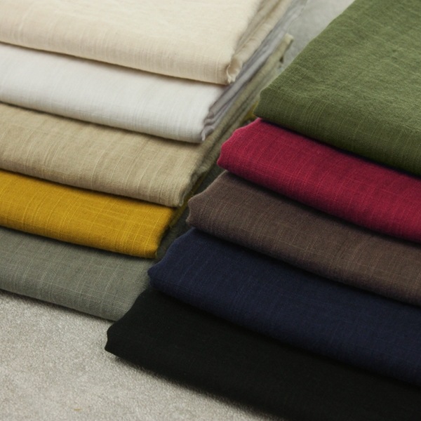 生地サンプル】洗いをかけた 40/1番手 スラブダブルガーゼ nw加工