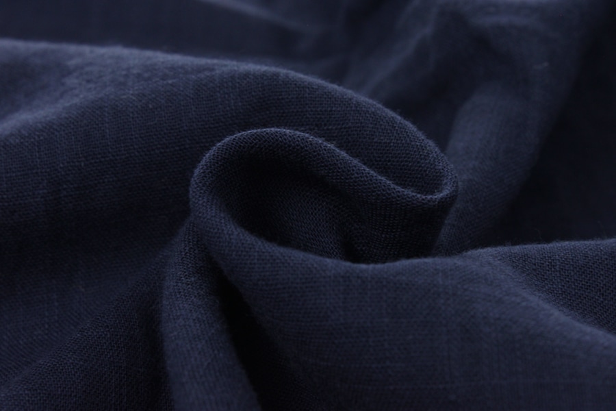 【生地サンプル】洗いをかけた 40/1番手 スラブダブルガーゼ nw加工 【コットン(綿) 生地 無地】