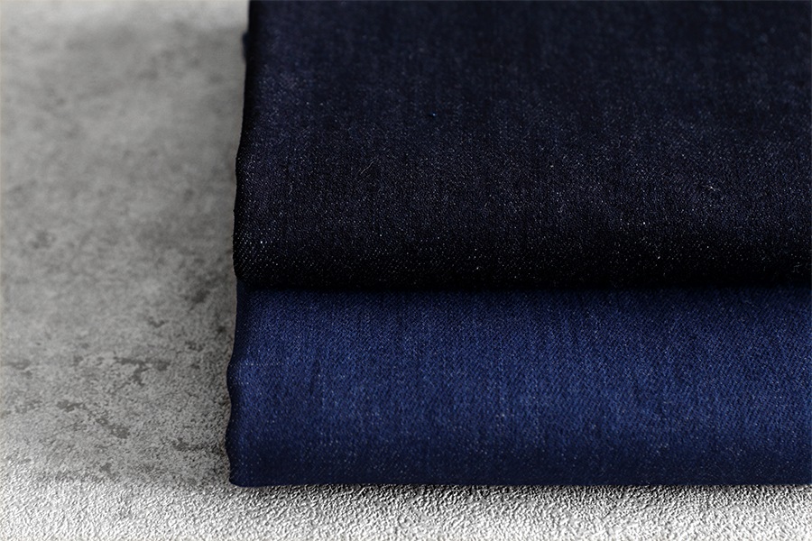 洗いをかけた 岡山の児島 9オンス くったりスーパーストレッチデニム ワンウォッシュ加工【コットン 綿 生地 無地】