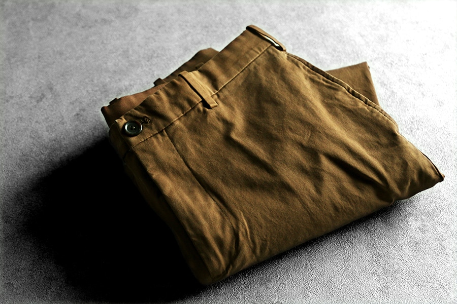 生地サンプル】ワイド幅 チノストレッチ 20番手 CPT 【コットン(綿