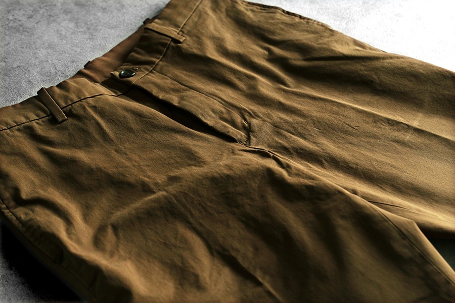 【生地サンプル】ワイド幅 チノストレッチ 20番手 CPT 【コットン(綿) 生地 無地】