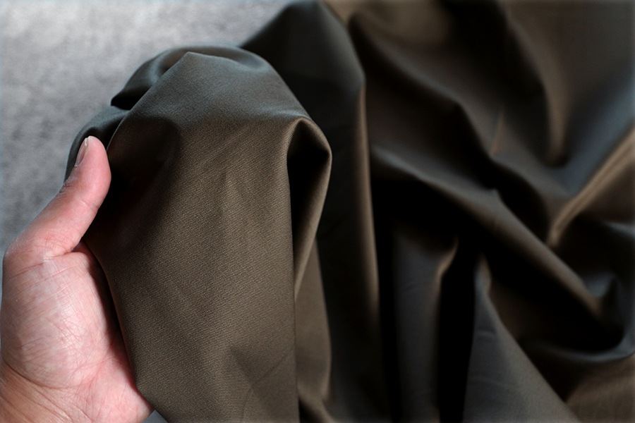 【生地サンプル】ワイド幅 チノストレッチ 20番手 CPT 【コットン(綿) 生地 無地】