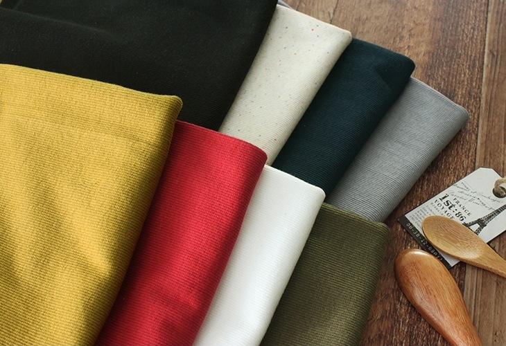 無杢 30/スパンテレコ 【コットン(綿) 生地 無地 リブニット】