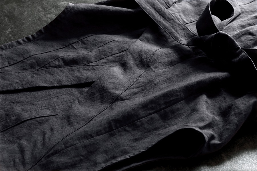 【生地サンプル】洗いをかけた 高密度リネンローン 60番手【麻 生地 無地】