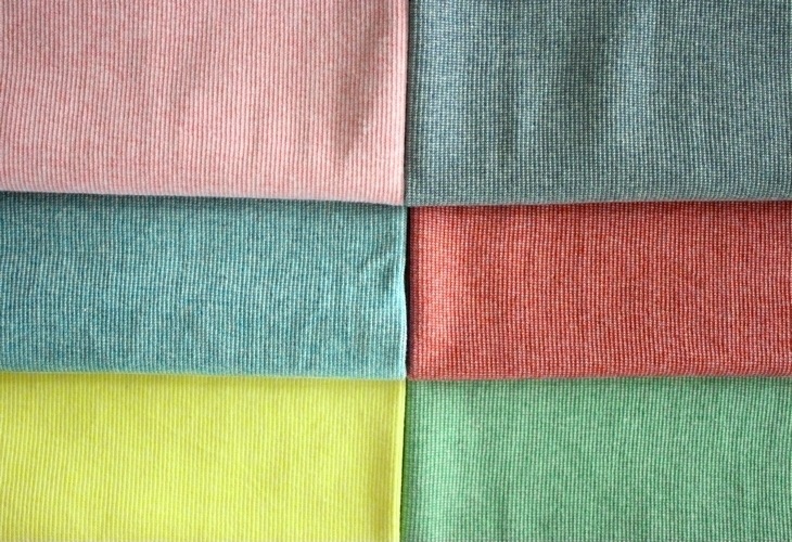 【生地サンプル】無杢 30/スパンテレコ 【コットン(綿) 生地 無地 リブニット】