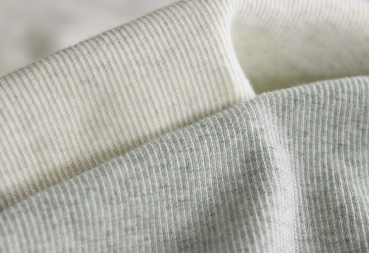 【生地サンプル】無杢 30/スパンテレコ 【コットン(綿) 生地 無地 リブニット】