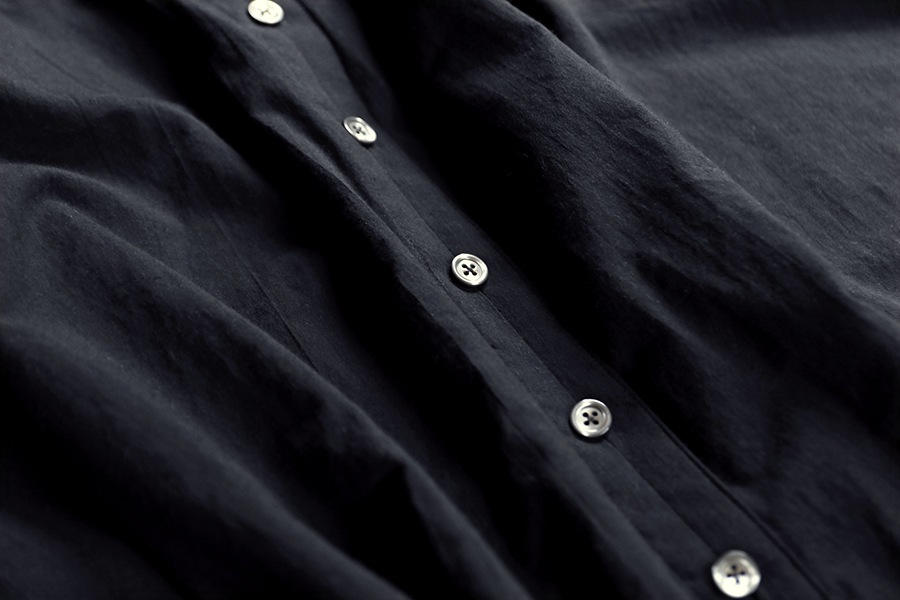 【生地サンプル】ワイド幅│洗いをかけた 綿60アイディールローン nw加工 【コットン 生地 無地】