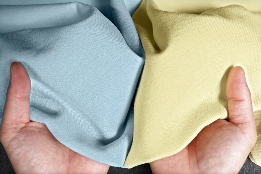 30/スパンフライス 【コットン(綿) 生地 無地 リブニット】