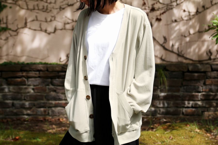 【生地サンプル】30/スパンフライス 【コットン(綿) 生地 無地 リブニット】