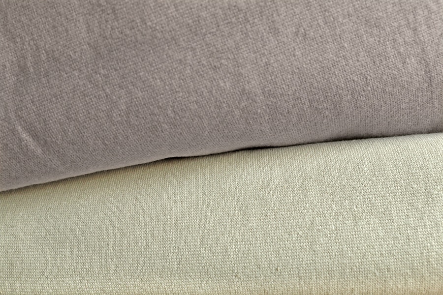 【生地サンプル】30/スパンフライス 【コットン(綿) 生地 無地 リブニット】