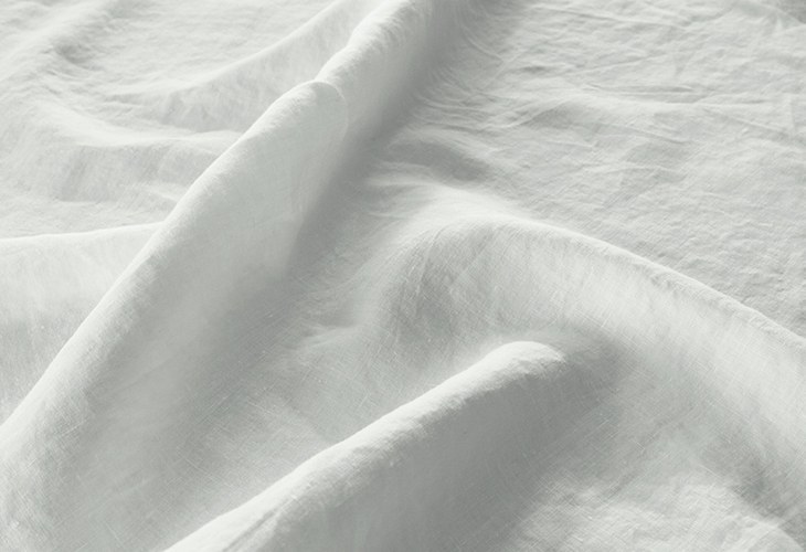 【生地サンプル】洗いをかけた 40/1番手 高密度ベルギーリネン odw加工 【麻 生地 無地】