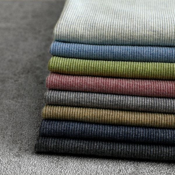 40/スパンテレコ オーガニックコットン 【綿 生地 無地 リブニット】