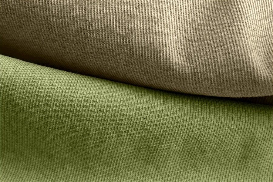40/スパンテレコ オーガニックコットン 【綿 生地 無地 リブニット】