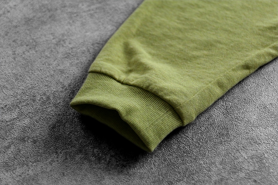 40/スパンテレコ オーガニックコットン 【綿 生地 無地 リブニット】