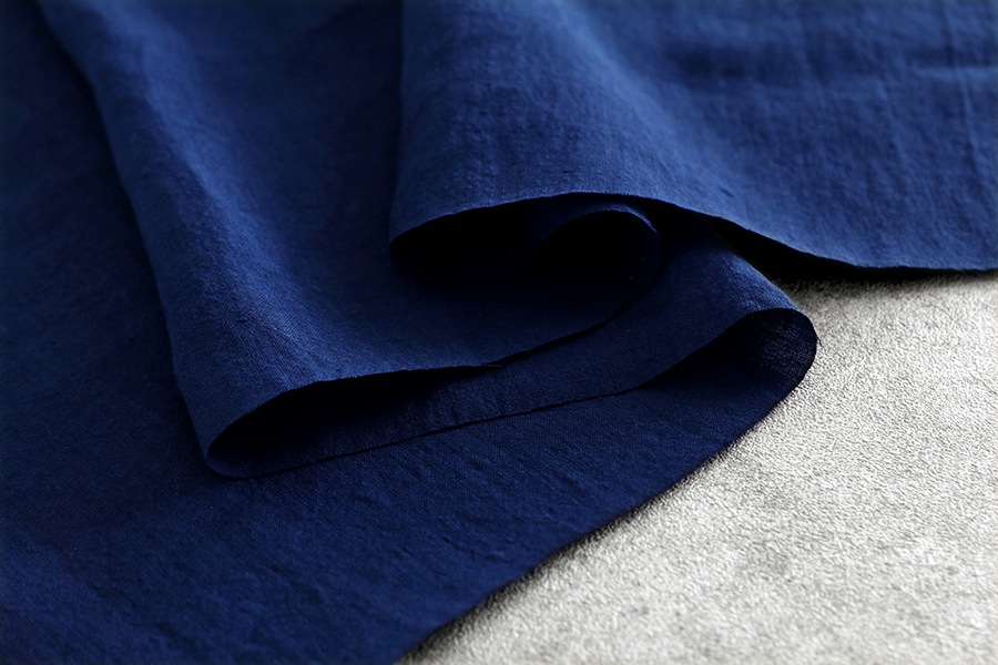 洗いをかけた ベルギーリネンローン nd加工 60番手 【麻 生地 無地】