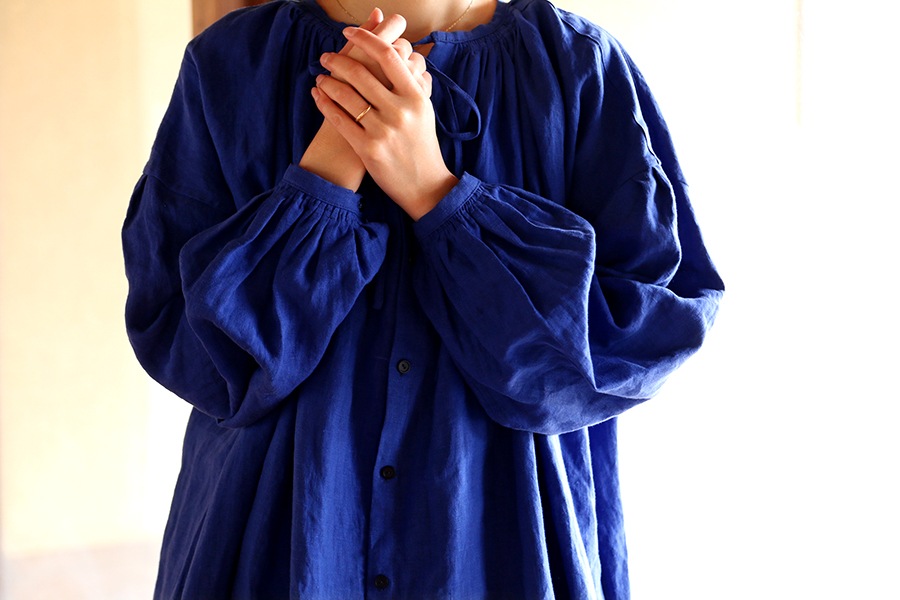 【生地サンプル】ワイド幅 フレンチリネンポプリン 40番手 【麻 生地 無地】