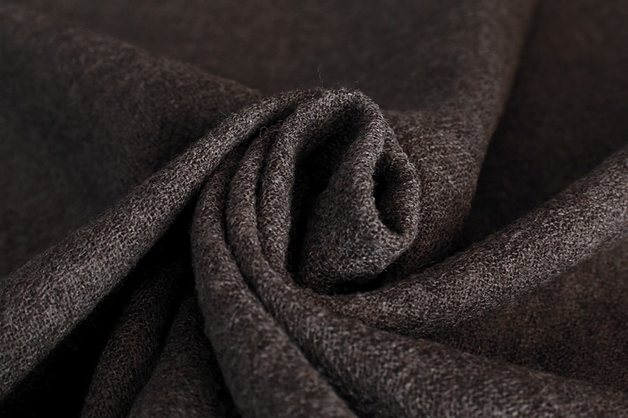 【生地サンプル】洗いをかけた ウールガーゼ 2/48番手 【毛 生地 無地 ストール】