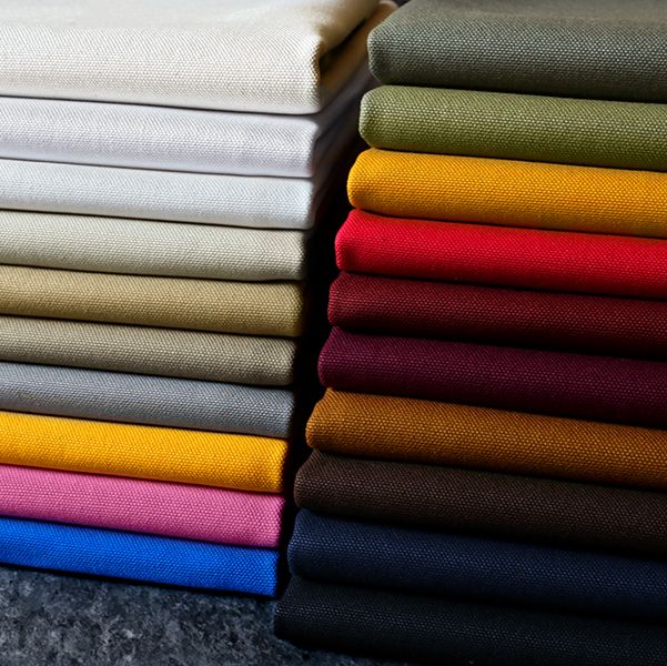 【生地サンプル】8号帆布 Firmly 【コットン(綿) 生地 無地】