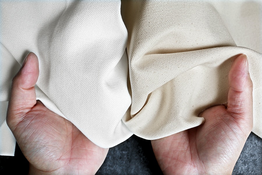 【反物販売】8号帆布 Firmly 【コットン(綿) 生地 無地】