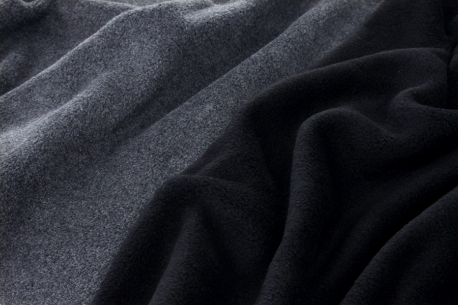 ワイド幅 レーヨン メルトンフリース 【ニット 生地 無地 秋冬 暖かい】