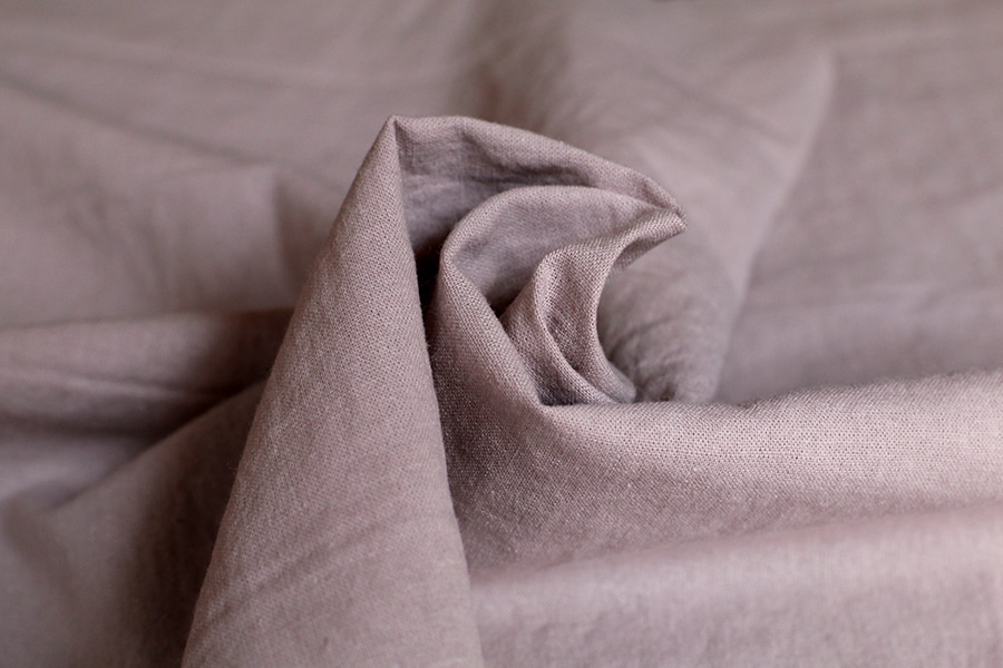 【生地サンプル】洗いをかけた 綿麻ライトキャンバス nw加工 【コットン リネン 生地 無地】