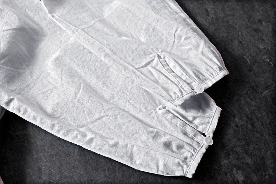 【生地サンプル】洗いをかけた 綿麻ライトキャンバス nw加工 【コットン リネン 生地 無地】