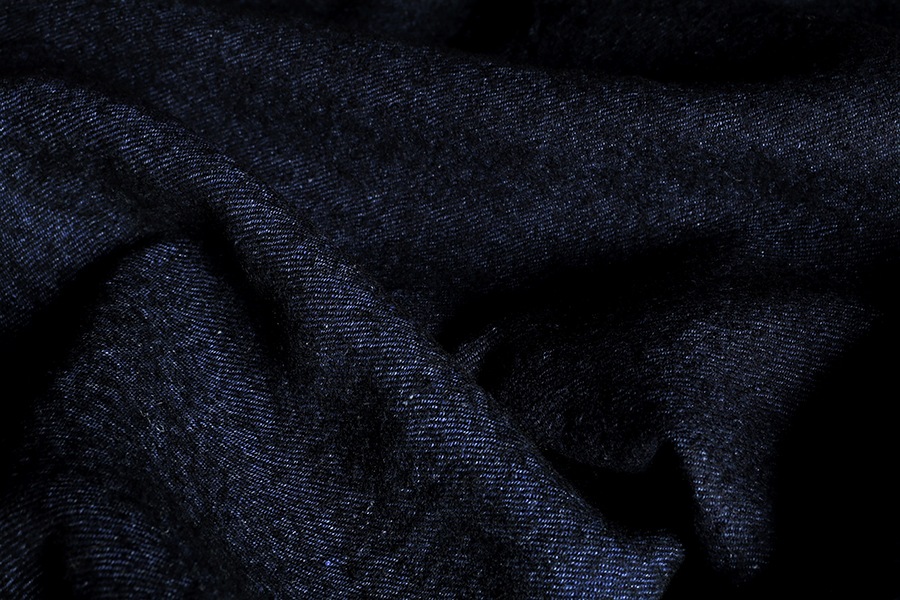 生地サンプル】洗いをかけた 綾織 シェットランドウールリネン【麻 毛