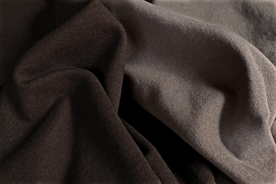 【反物販売】30/スパンフライス 【コットン(綿) 生地 無地 リブニット】