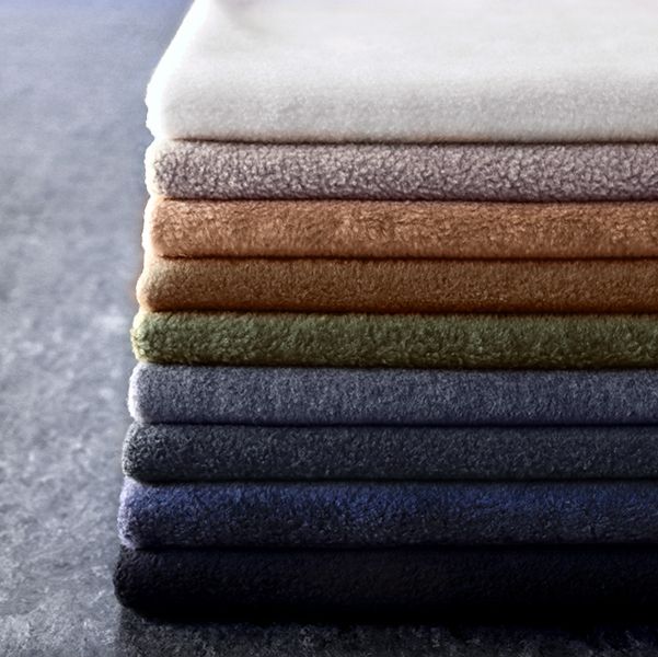 【反物販売】ワイド幅 レーヨン メルトンフリース 【ニット 生地 無地 秋冬 暖かい】