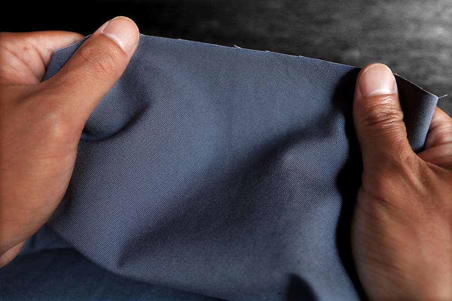 【生地サンプル】洗いをかけた コットンキャンバス 柔軟加工 【綿 生地 無地】