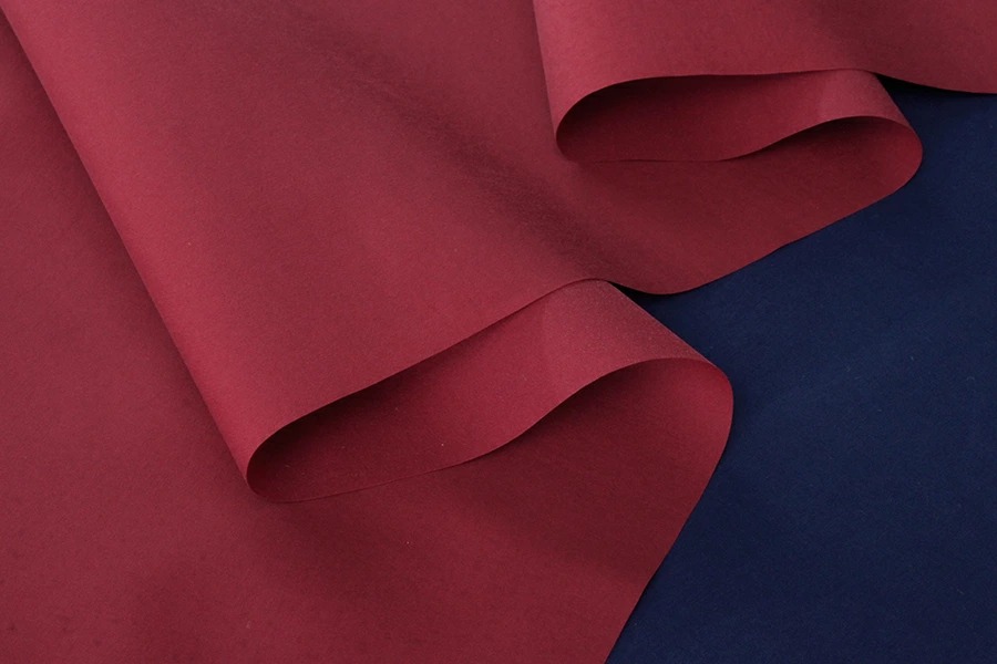 撥水 スパンライクナイロンタフタ ワッシャー 【生地 無地 バッグ レインコート】