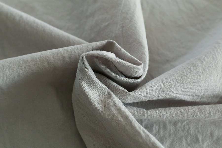 【反物販売】洗いをかけた コットンライトキャンバス 【綿 生地 無地】