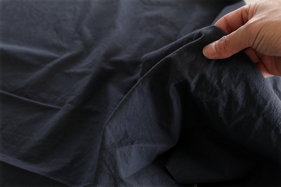 【反物販売】洗いをかけた コットンライトキャンバス 【綿 生地 無地】