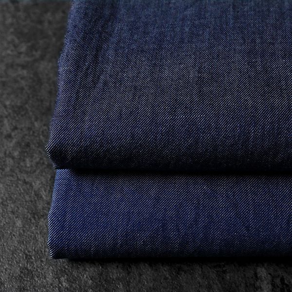 【反物販売】洗いをかけた 児島 3.5オンス ふわふわデニム 【コットン(綿) 生地 無地】