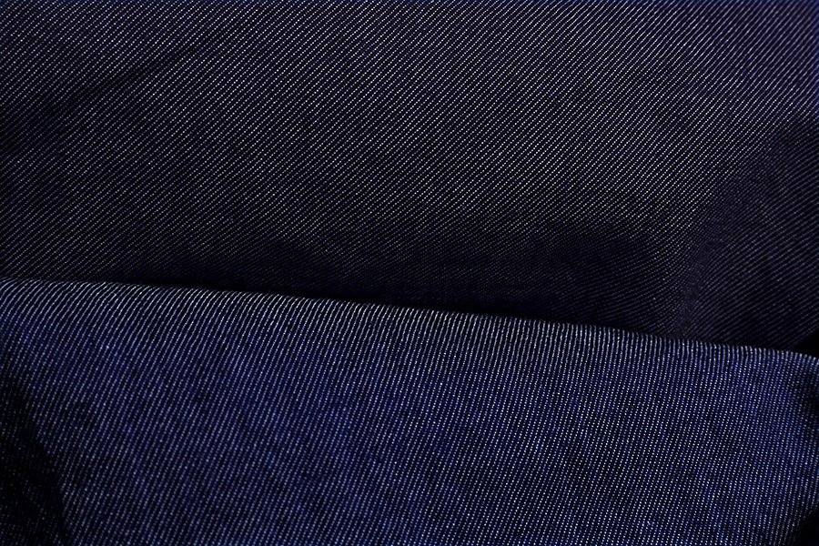 【反物販売】洗いをかけた 児島 3.5オンス ふわふわデニム 【コットン(綿) 生地 無地】