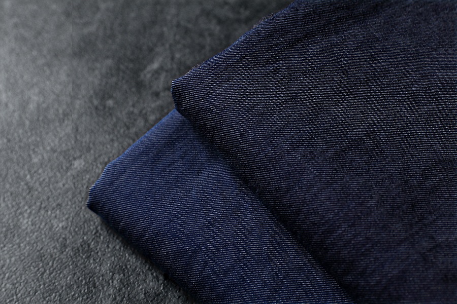 【反物販売】洗いをかけた 児島 3.5オンス ふわふわデニム 【コットン(綿) 生地 無地】