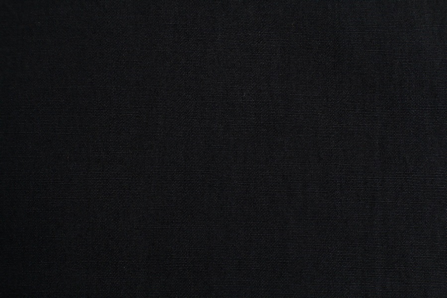 【1m20cmカットクロス】ワイド幅 洗いをかけた 綿麻ウェザー bw加工  （ブラック）