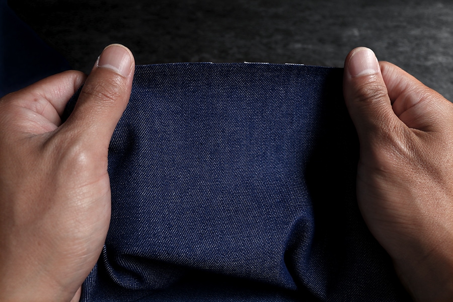 岡山の児島 10オンスデニム 【コットン(綿) 生地 無地】