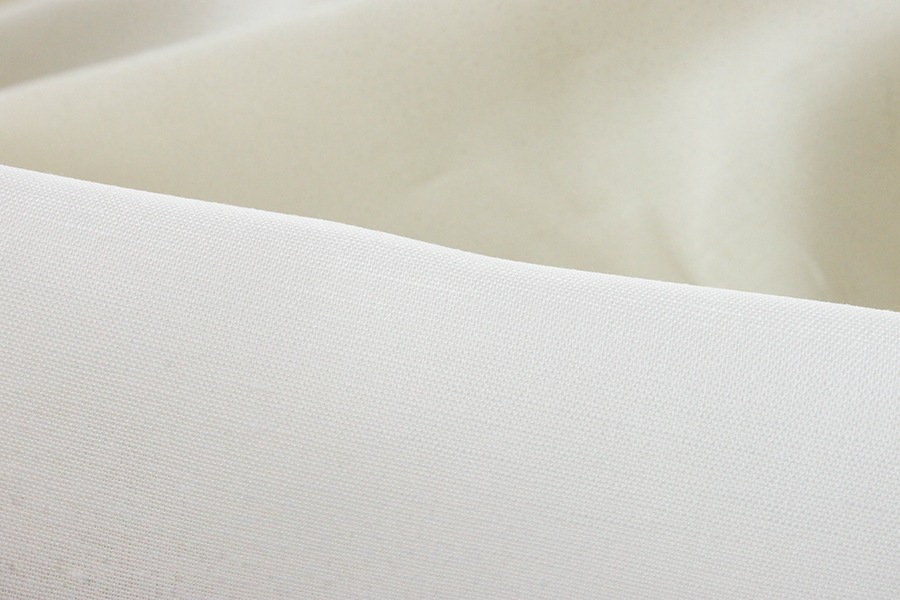 洗いをかけた 綿麻ボイル 【コットン リネン 生地 無地】