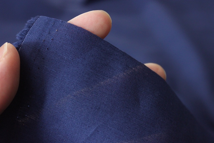 洗いをかけた 綿麻ボイル 【コットン リネン 生地 無地】