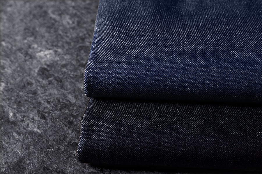 【反物販売】岡山の児島 11オンス ムラ糸ストレッチデニム【コットン(綿) 生地 無地】