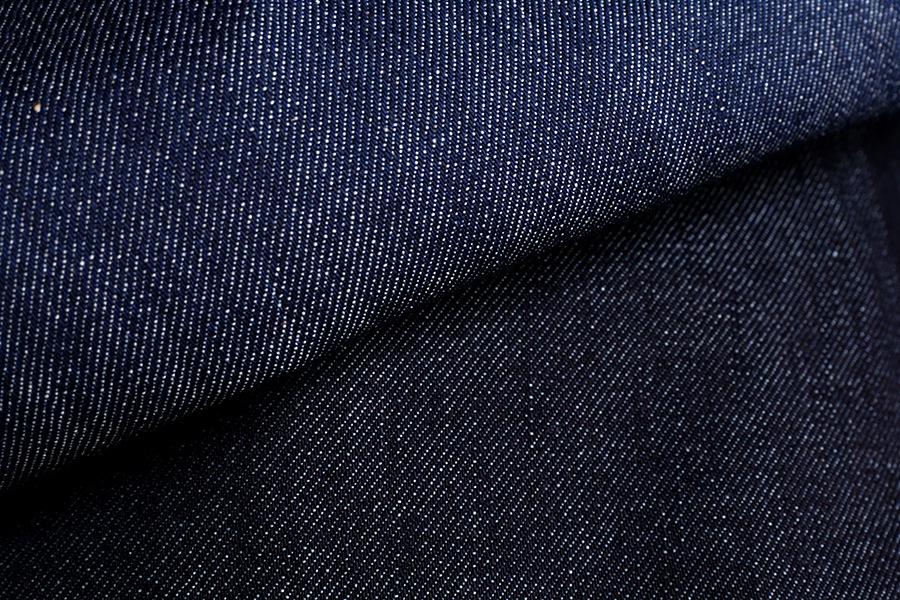 【反物販売】岡山の児島 11オンス ムラ糸ストレッチデニム【コットン(綿) 生地 無地】