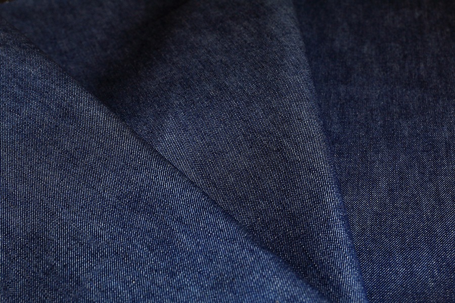 【反物販売】岡山の児島 11オンス ムラ糸ストレッチデニム【コットン(綿) 生地 無地】