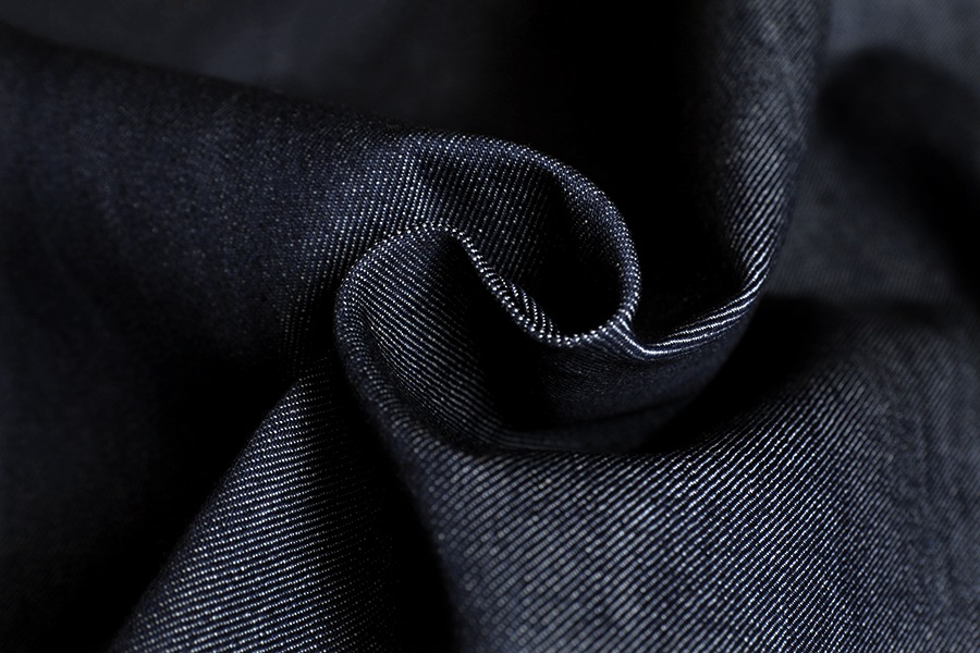 【反物販売】岡山の児島 11オンス ムラ糸ストレッチデニム【コットン(綿) 生地 無地】