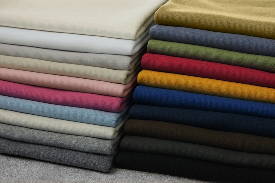 【廃色セール】30/スパンフライス 【コットン(綿) 生地 無地 リブニット】