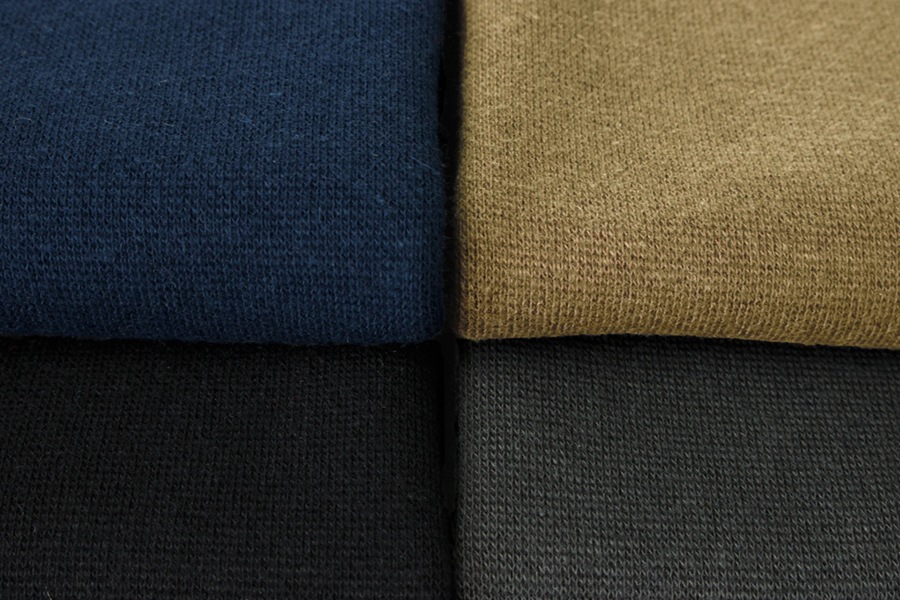 【廃色セール】30/スパンフライス 【コットン(綿) 生地 無地 リブニット】