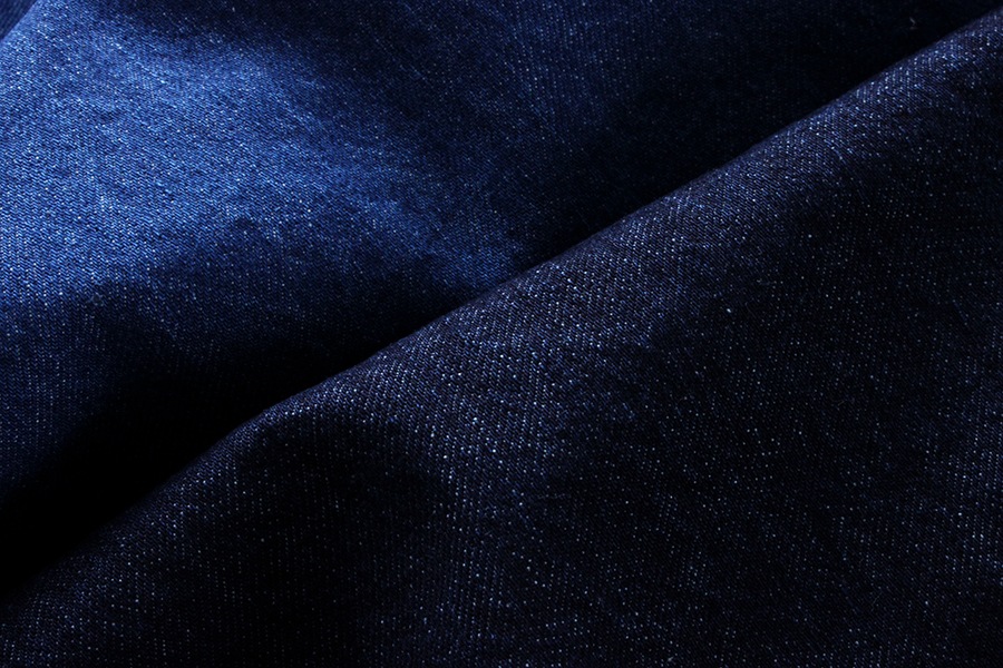 【反物販売】洗いをかけた 児島 12オンスデニム ストーンバイオウォッシュ加工 【コットン(綿) 生地 無地】