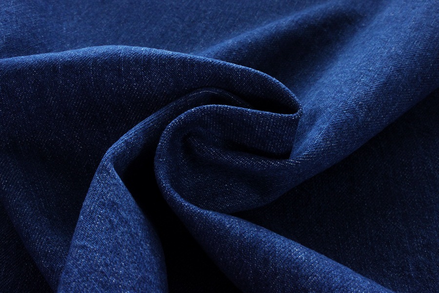 【反物販売】洗いをかけた 児島 12オンスデニム ストーンバイオウォッシュ加工 【コットン(綿) 生地 無地】