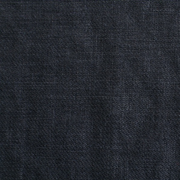 【90cmカットクロス】ワイド幅 洗いをかけた フレンチリネンツイル bw加工 25番手 (チャコールグレー)