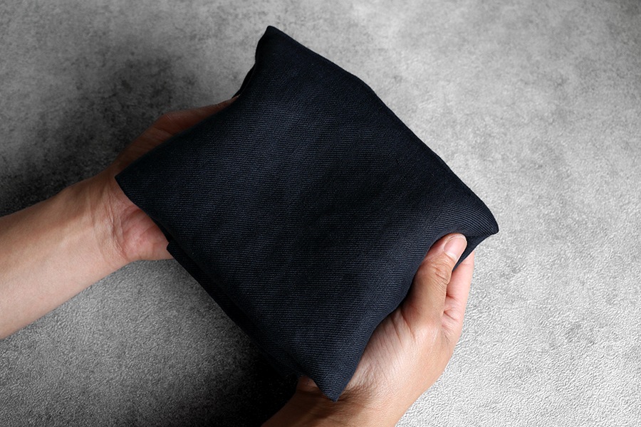 【生地サンプル】洗いをかけた 綾織 フレンチリネン odw加工  40番手【麻 生地 無地】